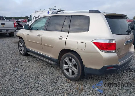 2012 Toyota Highlander Limited V6 from USA, damaged, VIN 5TDYK3EH3CS089058